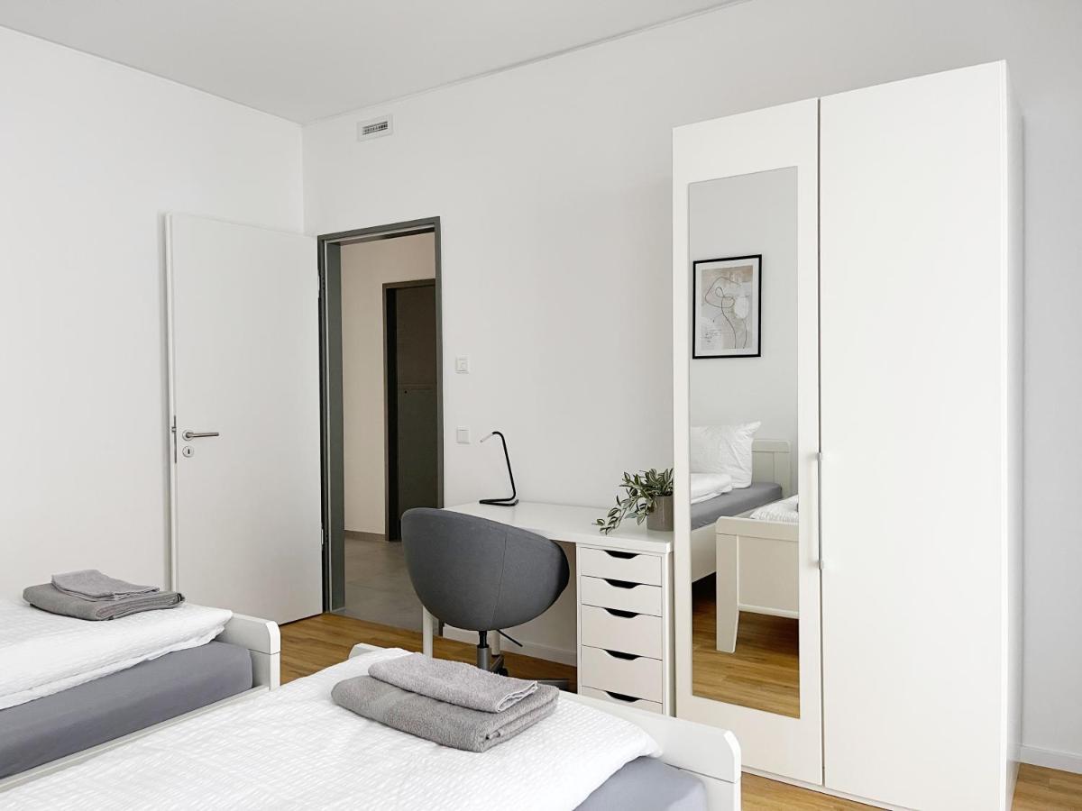 Moderne Apartments Im Herzen Der Stadt I Private Tiefgarage Mit Ladesaeulen I Home2Share อิบเบนบูเริน ภายนอก รูปภาพ