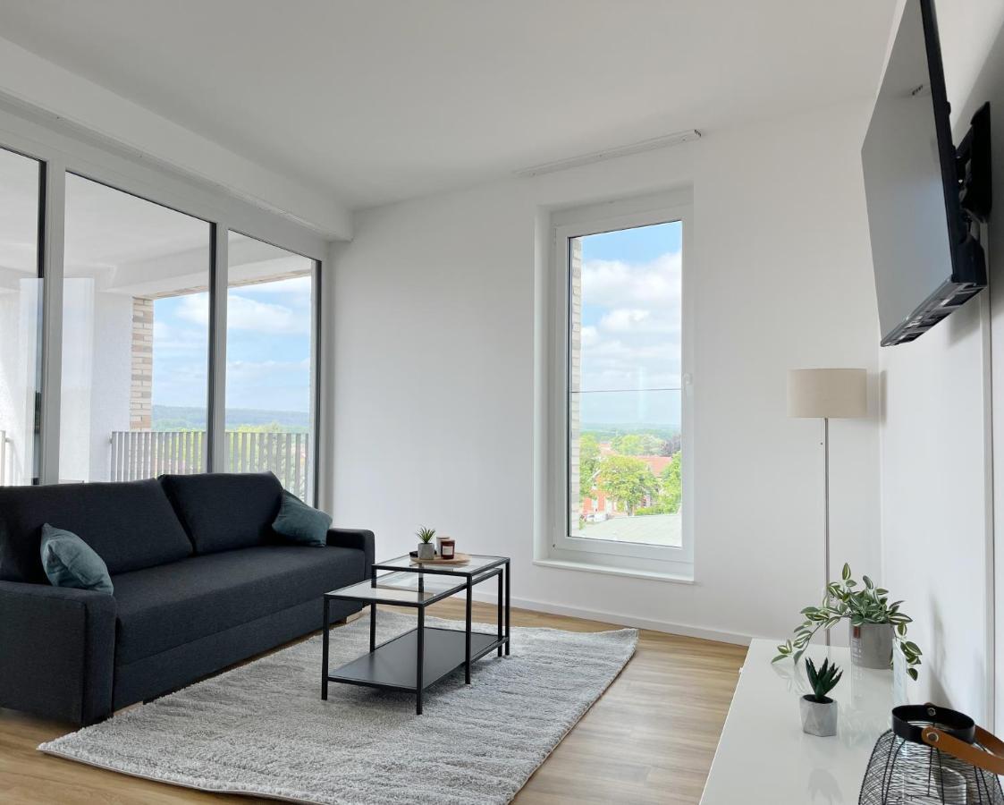 Moderne Apartments Im Herzen Der Stadt I Private Tiefgarage Mit Ladesaeulen I Home2Share อิบเบนบูเริน ภายนอก รูปภาพ