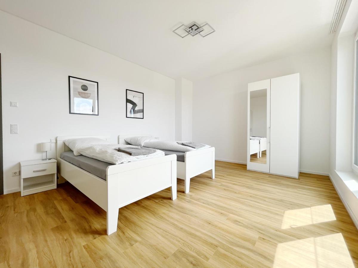 Moderne Apartments Im Herzen Der Stadt I Private Tiefgarage Mit Ladesaeulen I Home2Share อิบเบนบูเริน ภายนอก รูปภาพ