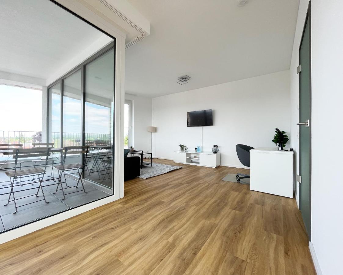 Moderne Apartments Im Herzen Der Stadt I Private Tiefgarage Mit Ladesaeulen I Home2Share อิบเบนบูเริน ภายนอก รูปภาพ