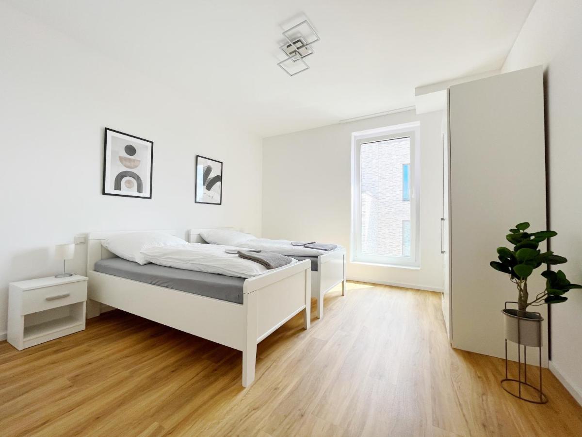 Moderne Apartments Im Herzen Der Stadt I Private Tiefgarage Mit Ladesaeulen I Home2Share อิบเบนบูเริน ภายนอก รูปภาพ