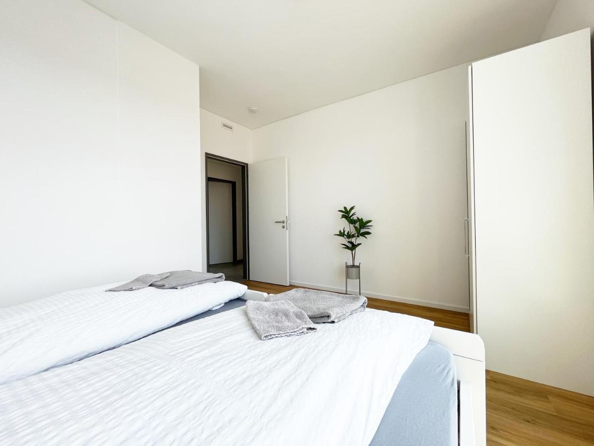 Moderne Apartments Im Herzen Der Stadt I Private Tiefgarage Mit Ladesaeulen I Home2Share อิบเบนบูเริน ภายนอก รูปภาพ