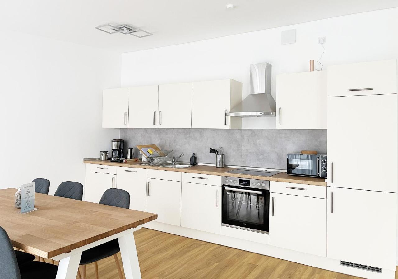 Moderne Apartments Im Herzen Der Stadt I Private Tiefgarage Mit Ladesaeulen I Home2Share อิบเบนบูเริน ภายนอก รูปภาพ