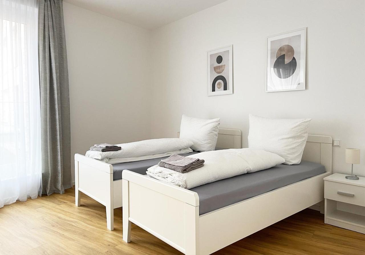 Moderne Apartments Im Herzen Der Stadt I Private Tiefgarage Mit Ladesaeulen I Home2Share อิบเบนบูเริน ภายนอก รูปภาพ