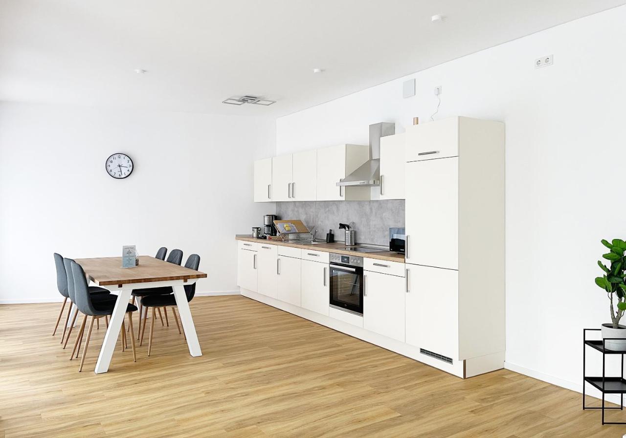 Moderne Apartments Im Herzen Der Stadt I Private Tiefgarage Mit Ladesaeulen I Home2Share อิบเบนบูเริน ภายนอก รูปภาพ